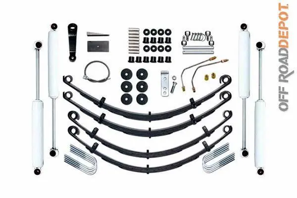 R/E Re5515 - Suspension 4'' Jeep Yj R/E (Incluye Amorts) 1