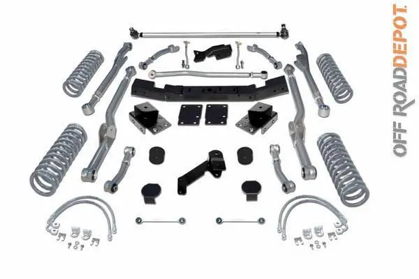 R/E Re7344 - Suspension R.E. 4.5'' Jk 4Dr Extreme Duty (No Shocks) 1
