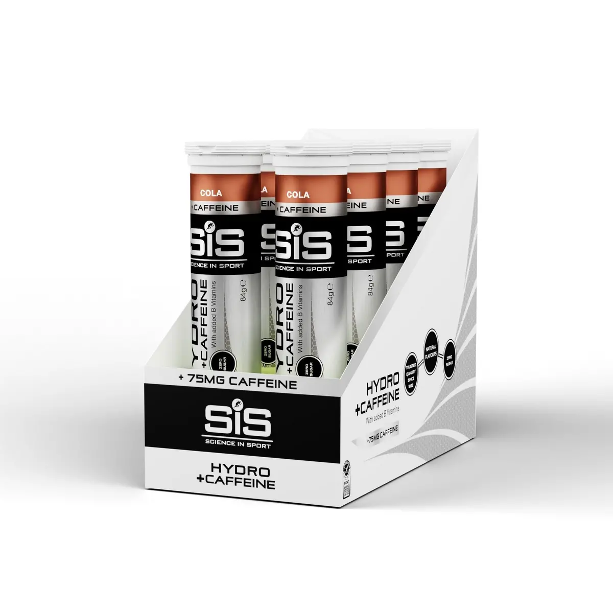 Sis Go Hydro Tablets 20 X 4G Cola & Caffeine (Box Of 8) 1