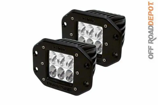 Faros 6 Leds Flush Mount Driving (Par) 1