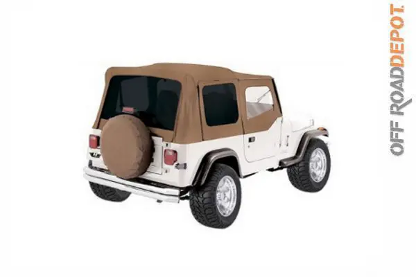Reemplazo De Toldo Suave Para Jeep Cj 76-95 1