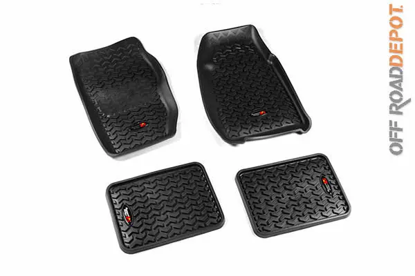 Tapetes Delanteros Y Traseros All Terrain Para Cherokee Xj 84-01 1