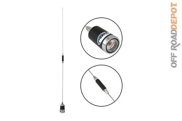 Rur Db1/2W - Antena 1/2 Para Radio Mobil 2 Bandas 1