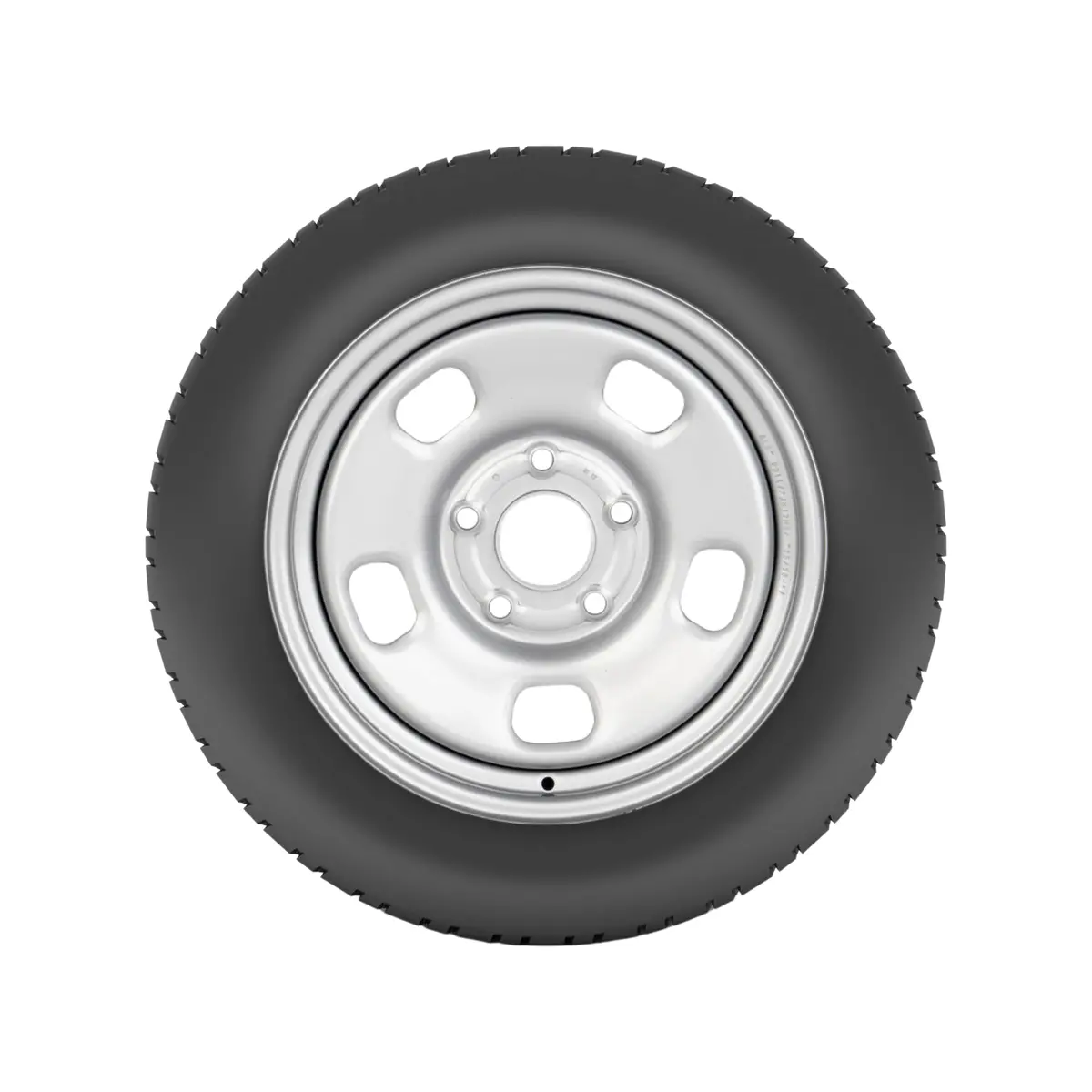 2013-2024 Dodge Ram 1500 Tire & Wheel - 265/70R17 (Silver) 1