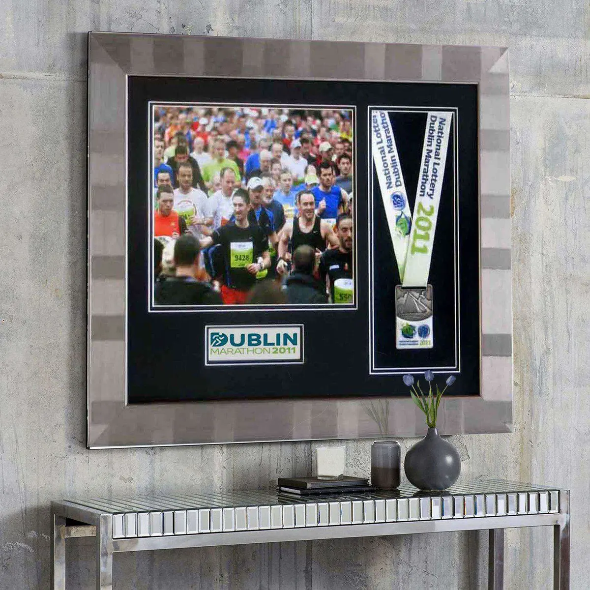 Featuring Richard (Our Framing Mgr & Co-Owner) Doing The Dublin City Marathon 1