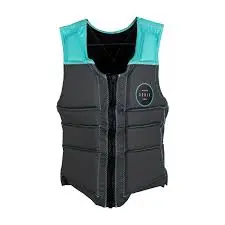 Signature Women's - V-Neck Impact Jacket - Grey / Mint 1