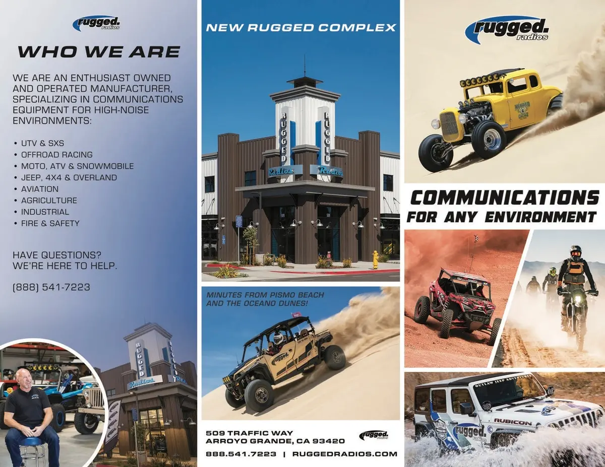 Rugged Radios Promotional Tri-Fold Brochure 1