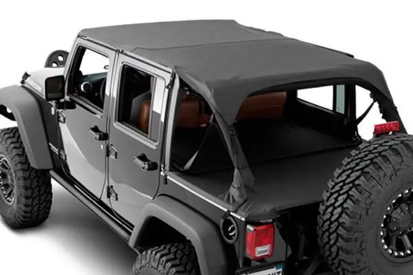 Extended Top Blk Diamond Jeep Jk 10-11 4Dr 1