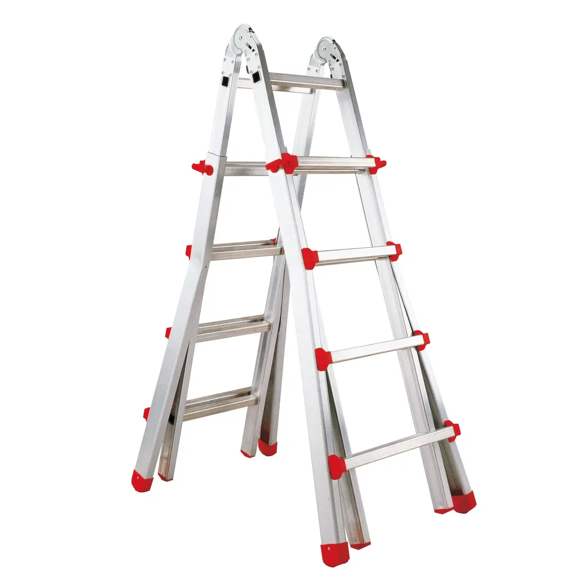 Proline 4+4 Aluminum Telescopic Ladder 1