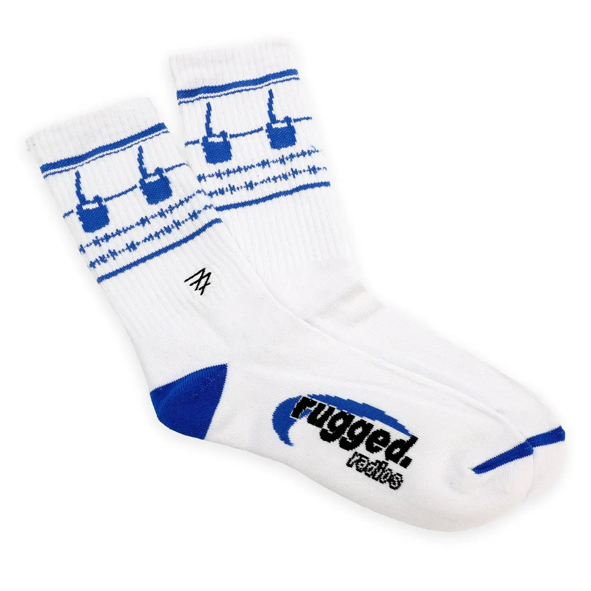Rugged Radios 'Fast Friends' Crew Socks 1