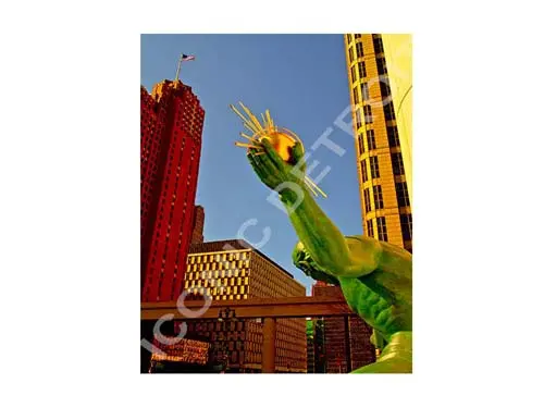 Spirit Of Detroit Sphere Luster Or Canvas Print $35 - $430 1