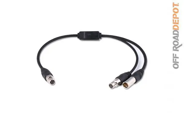 Rur Splitter-5P-2-Ptt - Cable 5 Pines Para Añadir Ptt A Radio, Ideal Para Copiloto 1