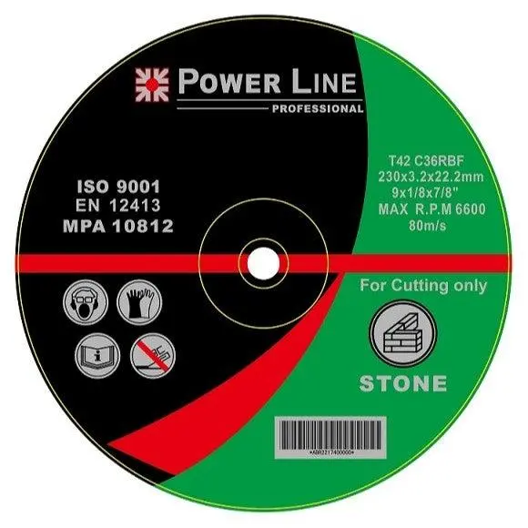Cutting Disk For Stone 230X3.2X22.2Mm 1