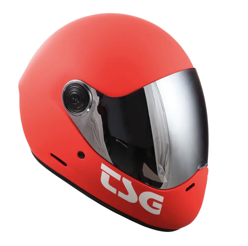 Tsg Helmet- Fiery Red 1