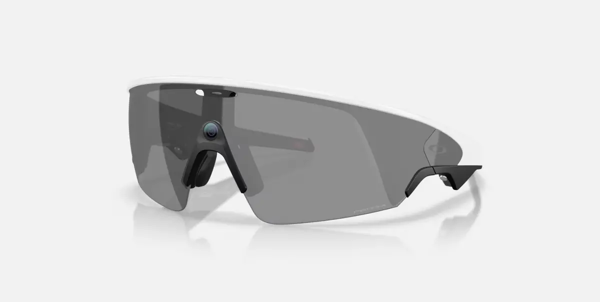 Oakley Meta Vanguard (Prizm Black Lenses, White Frame) 1