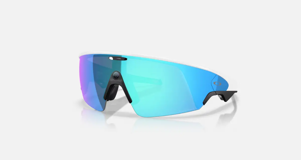Oakley Meta Vanguard (Prizm Sapphire Lenses, White Frame) 1
