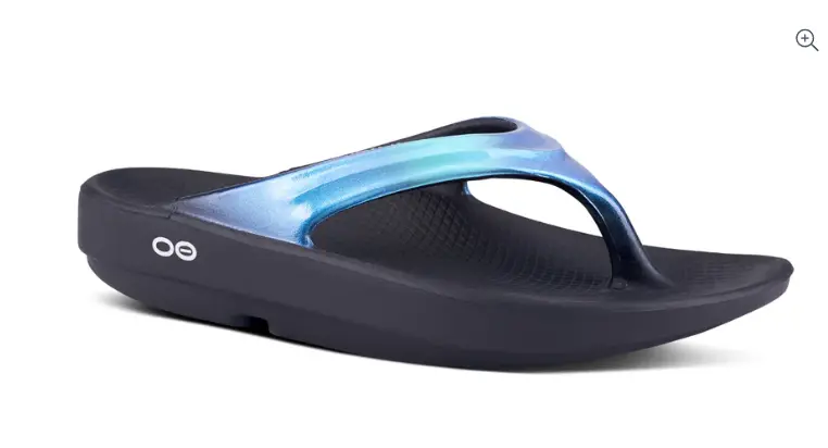 Oofos Women's Oolala Luxe Sandal - Atlantis 1