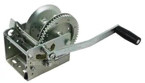 Fulton T142424 Two-Speed 3200 Lb Trailer Hand Winch #142424 1