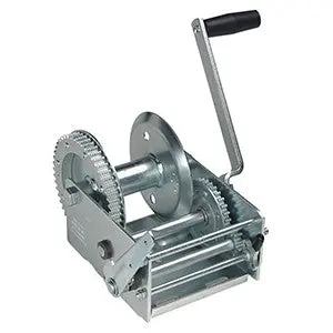 Fulton T142430 Two-Speed 3,700 Lbs. Trailer Hand Winch #142430 1