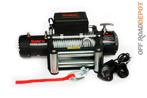 Winch 10,000Lbs. Cuerda De Acero 9.1Mmx94" 1