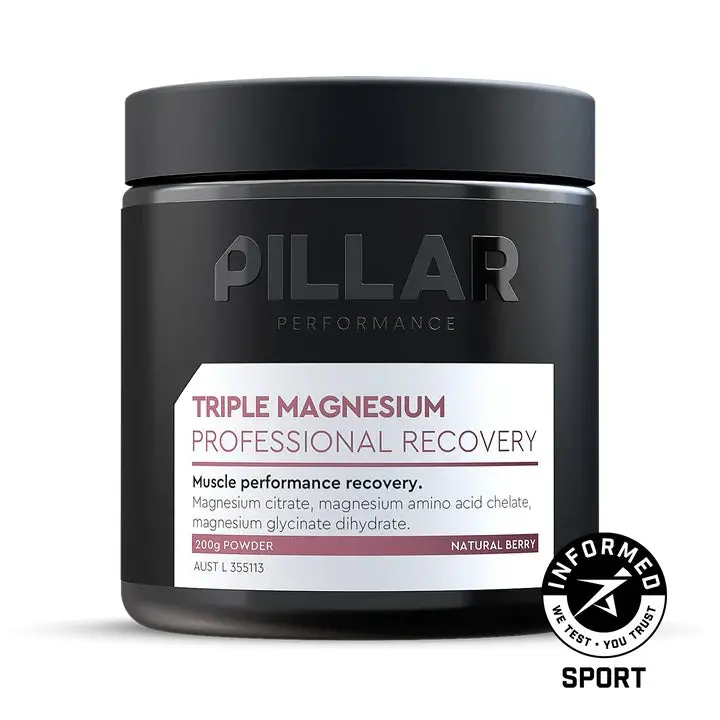Pillar Triple Magnesium Powder-Natural Berry 1