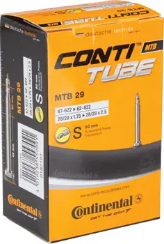 Continental Standard Tube - 29 X 1.75 - 2.5, 60Mm Presta Valve 1