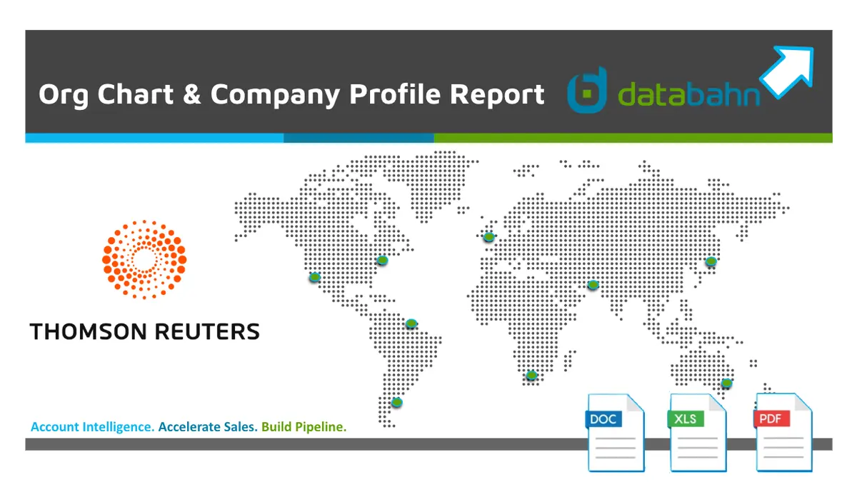 Thomson Reuters Org Chart & Deep Dive Sales Intelligence Report 1