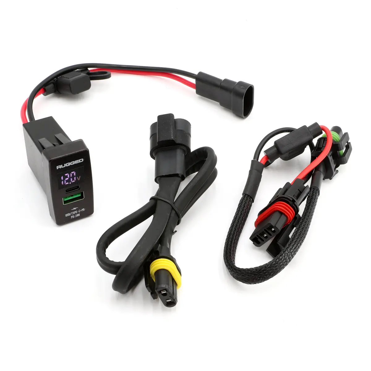 Usb Rocker Switch Hub Kit For Utv Pulse Bars 1