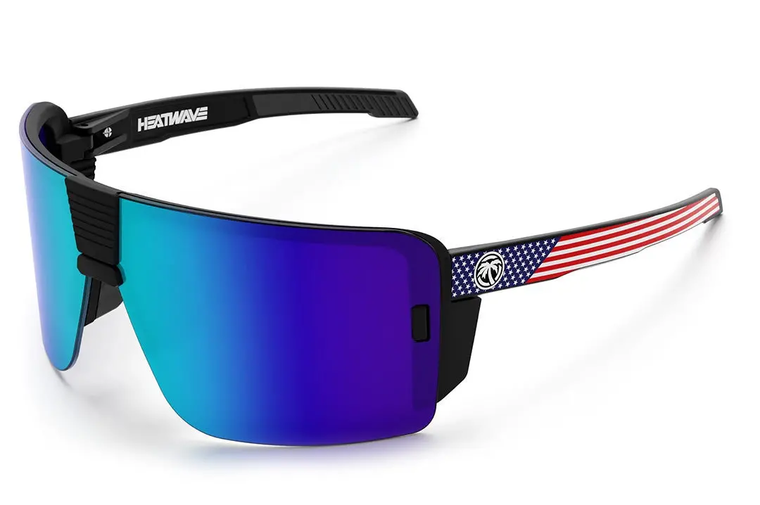 Xl Vector Sunglasses: Usa Stars And Stripes Customs Z87+ 1
