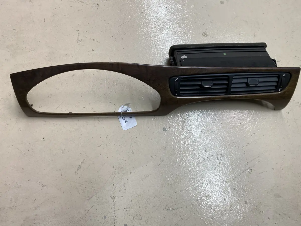 Used Jaguar Dashboard Trim Bezel Wood Panel Part #1X473-F045-H48ak 1