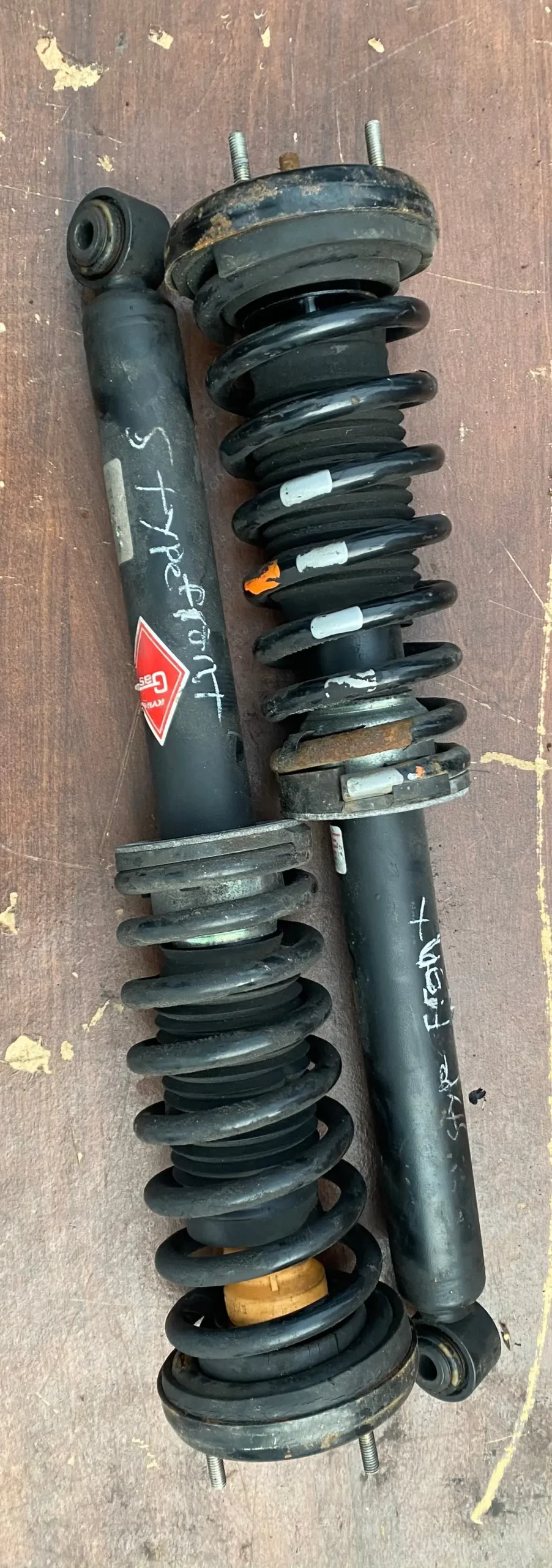Used Complete Front Strut Assembly For Jaguar S Type- Fits 2003-2008 Jaguar S Type 1