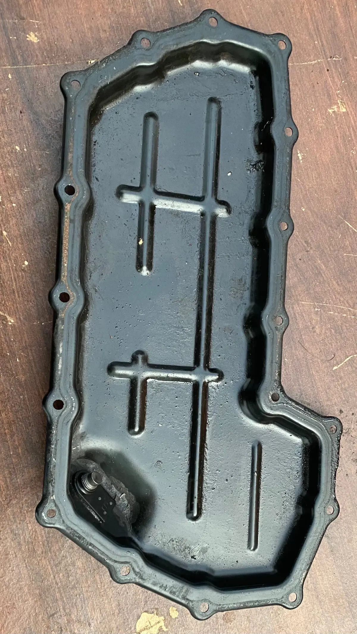 Used Oil Pan For Jaguar Part # Aj83000. Fits Jaguar S Type 2000-2008, Jaguar Xf 2009. 1