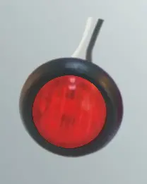 Led Bullet Light, Red W/Grommet And Lead - 3/4" # Cl-11820-R 1