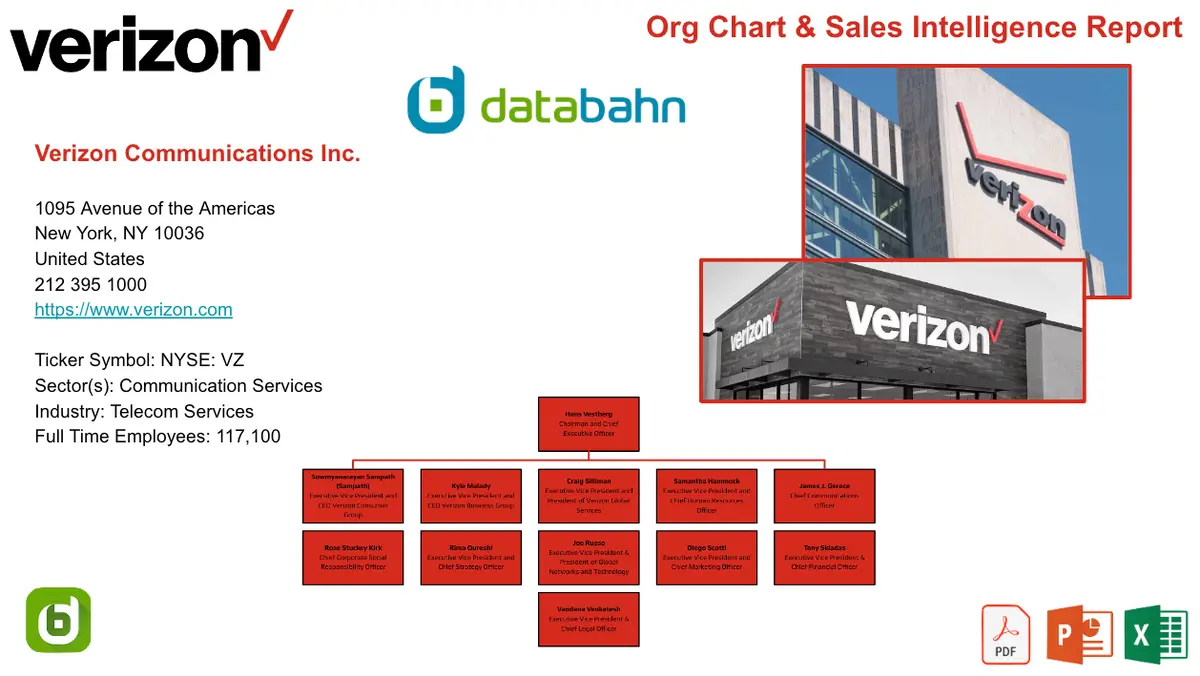 Verizon Org Chart & Sales Intelligence Report 1