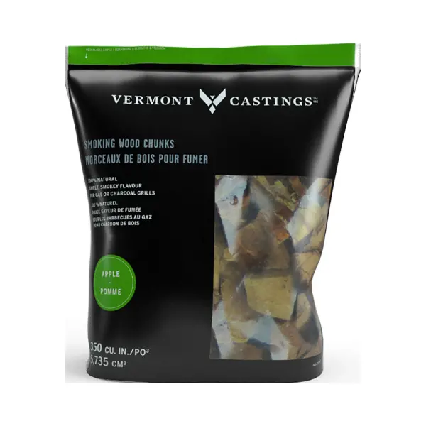 Smoking Wood Chunks, Apple Flavour, 4-Lb 1