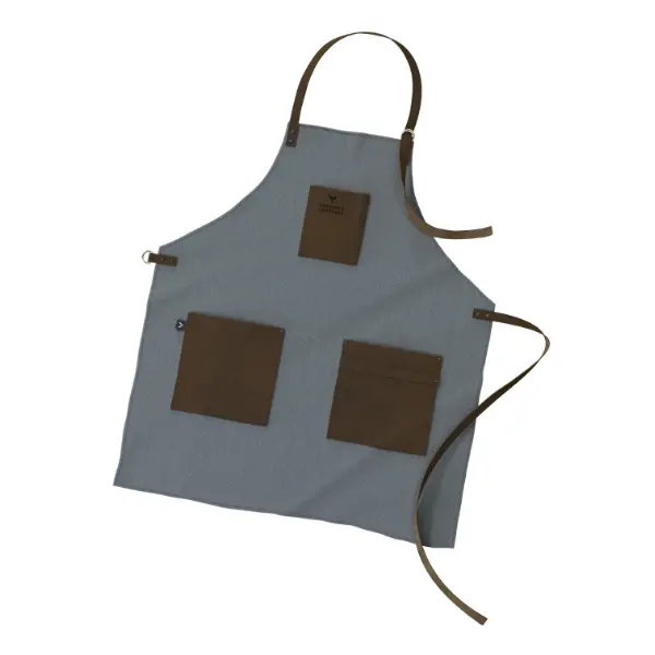 Grilling Apron, Canvas & Leather 1