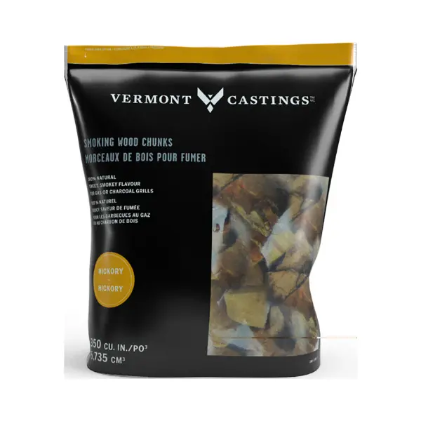 Smoking Wood Chunks, Hickory Flavour, 4-Lb 1