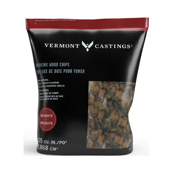 Smoking Wood Chips, Mesquite Flavour, 2-Lb 1