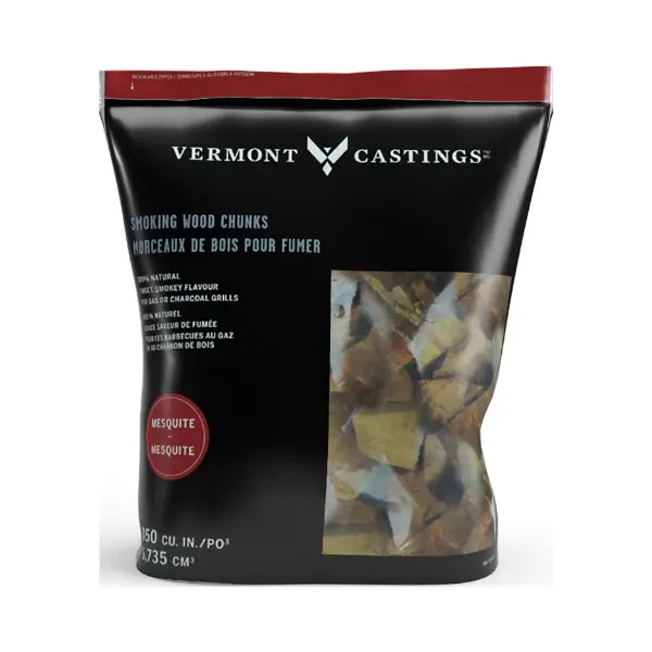 Smoking Wood Chunks, Mesquite Flavour, 4-Lb 1