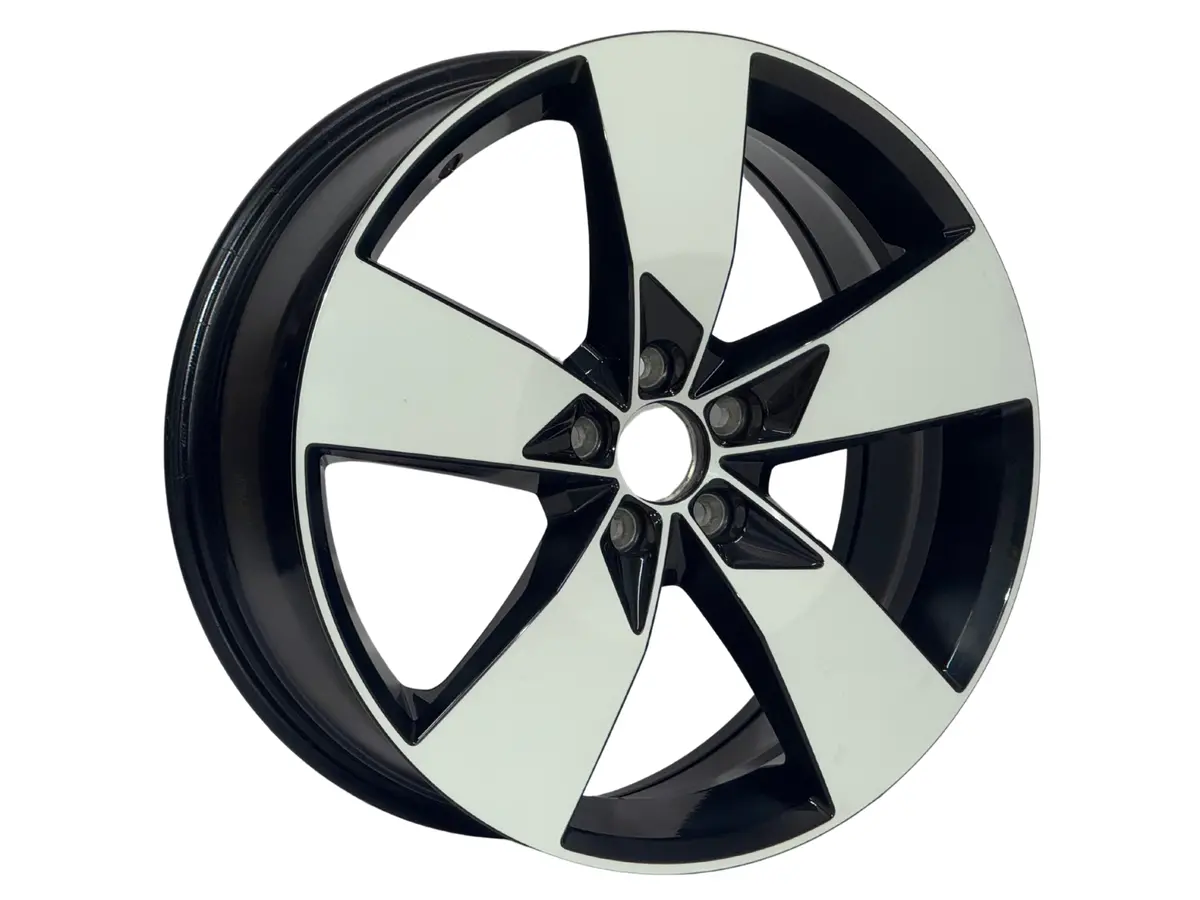 Original Volvo Xc40 Aluminium Fälg 19 Tum 5-Spoke Black White 31471554 1
