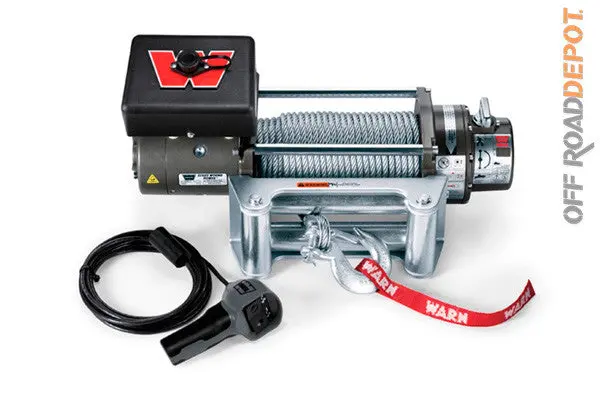 Winch M8000 12V. Cuerda De Acero 5/16''X100' 1