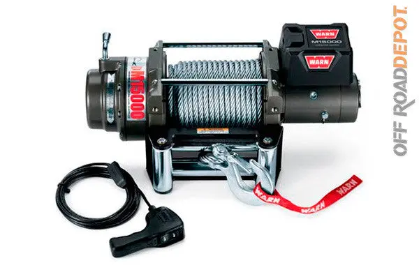 Winch M15,000 Lbs. Cable 7/16'' 1