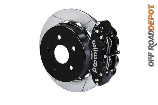 Kit De Frenos Traseros Para Jeep Jk 4 Pistones Rotor 14" R18 O Más 1