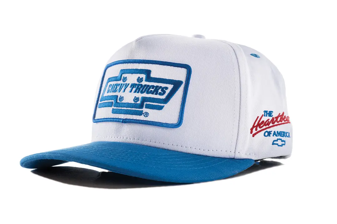 Heat Wave Chevy Trucks By Chevroletⓡ Hat - White 1