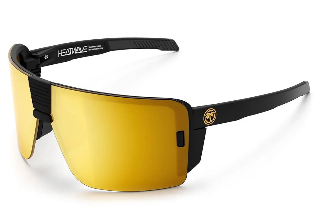 Xl Vector Sunglasses: Gold Z87+ 1