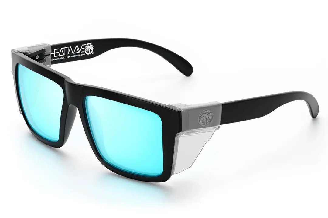 Xl Vise Z87 Sunglasses Black Frame: Arctic Chrome Lens 4