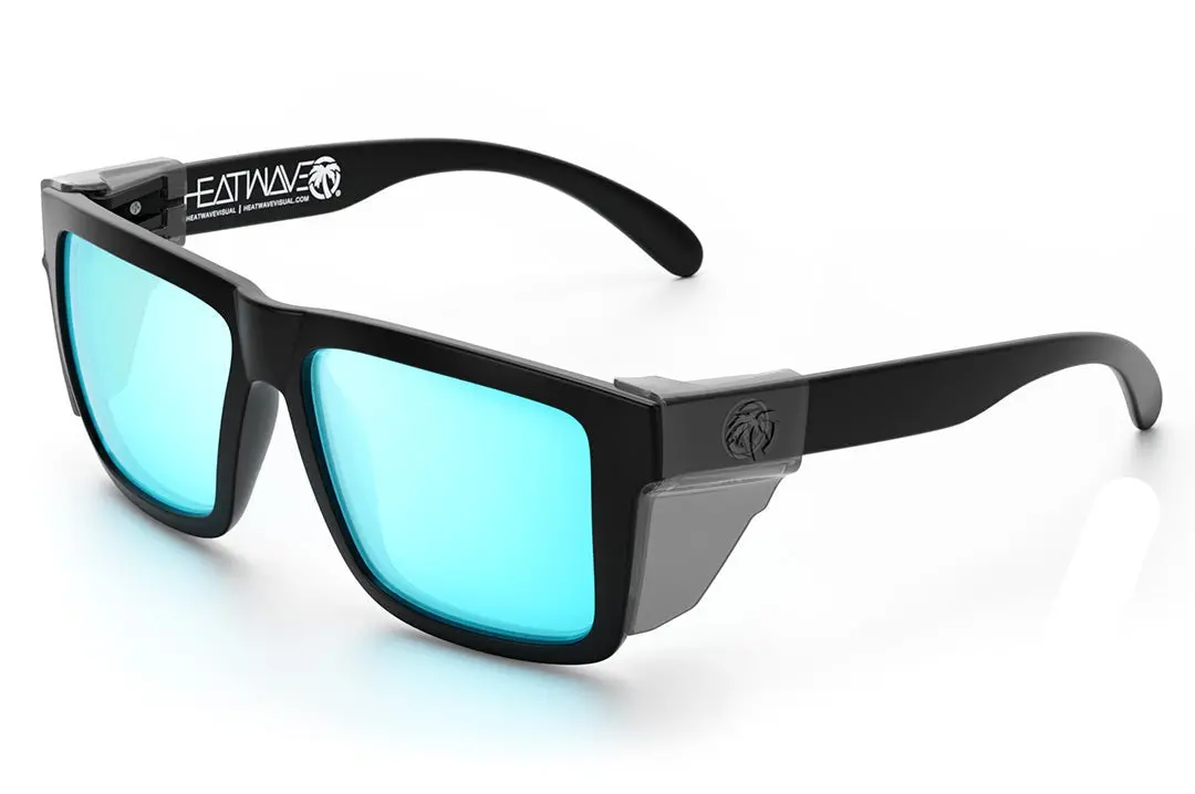 Xl Vise Z87 Sunglasses Black Frame: Arctic Chrome Lens 3