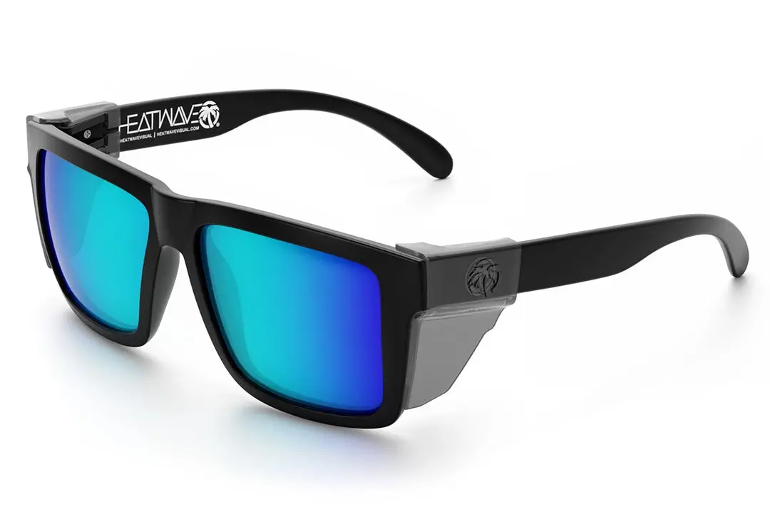 Xl Vise Z87 Sunglasses Black Frame: Galaxy Lens 4