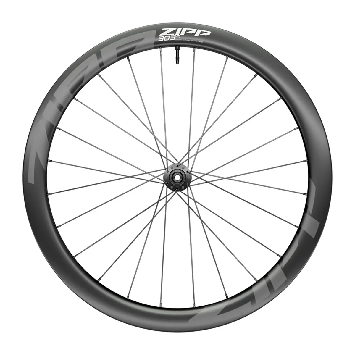Zipp Wheel 303 S Tubeless Disc Brake Center Lock A1 Graphics Front 1