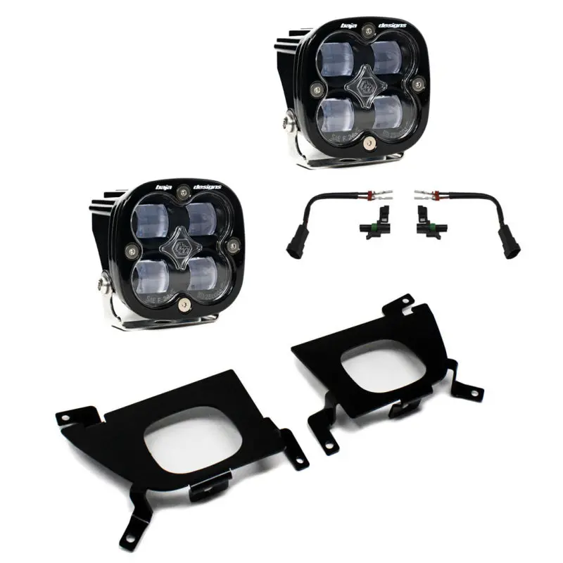 2019-2022 Silverado 1500-3500 Baja Designs Fog Pocket Kit Sae 1